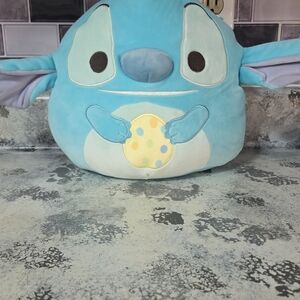 Squishmallows Blue and White Stuffed Animal